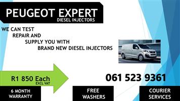 DIESEL INJECTORS FOR PEUGEOT EXCPERT FOR SALE 