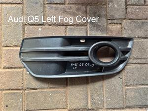 Audi Q5 Left Fog Light Grill Cover
