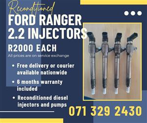 FORD RANGER 2.2 INJECTORS FOR SALE 