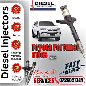 Toyota Fortuner diesel injectors for sale