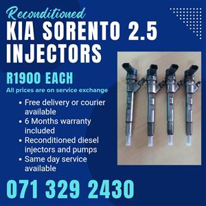 KIA SORENTO 2.5 INJECTORS FOR SALE WITH WARRANTY INCLUDED 