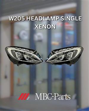 W205 Headlamp Single Xenon
