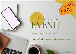 Ticketmaker - Online digital tickets platform for events