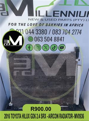 AIRCON RADIATOR- TOYOTA HILUX GD6