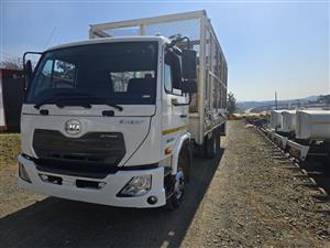 T801- 2021- UD KUZER RKE150 DROPSIDE BODY + CAGE TRUCK