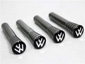 Non OEM Suitable To Fit VW Titanium Doorpins with VW Logo