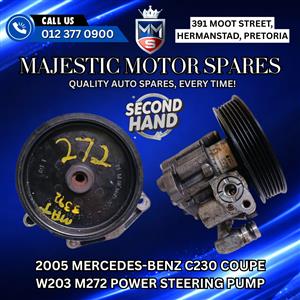 2005 Mercedes-Benz C230 Coupe W203 M272 Power Steering Pump Used 