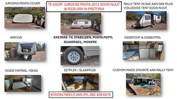Jurgens Penta 2012 Caravan for sale  in good condition with many extras