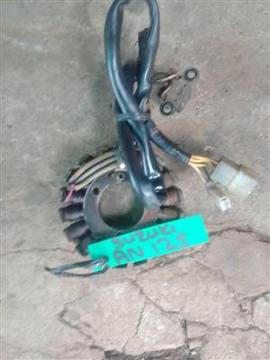 Suzuki AN 125 stator coil. Meyerton bike scrapyard new and secondhand spares.