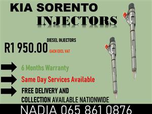 DIESEL INJECTORS FOR SALE OR TO RECON FOR KIA SORENTO