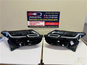 Range Rover Velar left and right side LED headlights