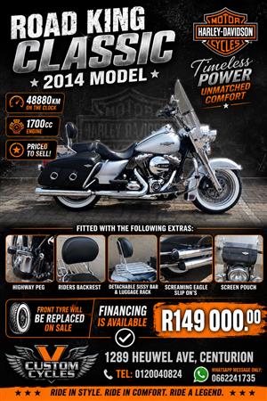 Very Nice 2014 Road King