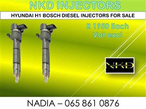 Hyundai H1 Bosch diesel injectors for sale