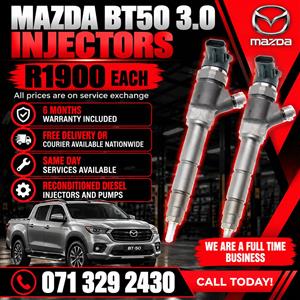 MAZDA BT50 3.0 INJECTORS FOR SALE WITH WARRANTY 