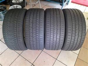 275/40/22 Continental Tyres for Sale. Contact