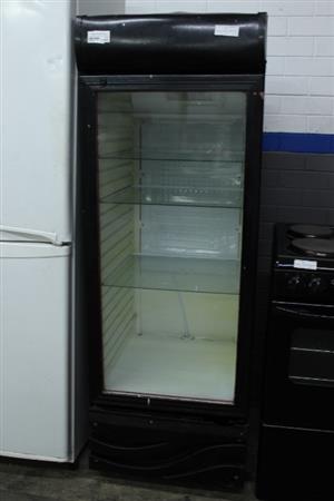 BLACK ONE DOOR DISPLAY FRIDGE(S067270A)