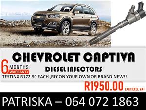 INJECTORS FOR CHEVROLET CAPTIVA FOR SALE