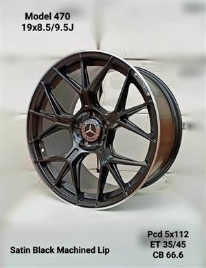 19” Mercedes wheels