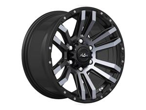 18″ A-Line Scavenger 5/120 Satin Black Tint Alloy Wheels