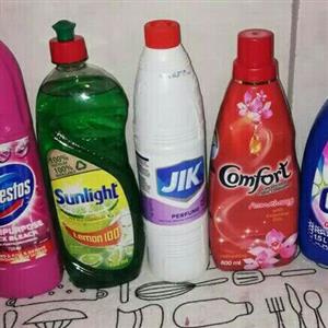 CLEANING DETERGENTS COMBO FOR SALE