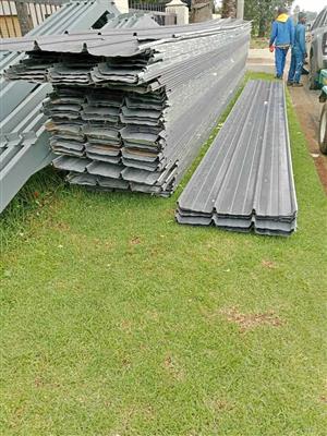 Roof sheeting..cliplock