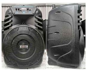 12" Bluetooth Rechargable Trolley Speaker with wireless mic, New with 1 year warranty and delivery
