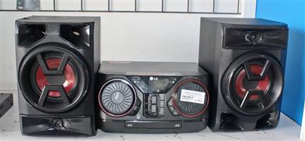 LG CK43 MINI HIFI SOUND SYSTEM W/ REMOTE S065737A