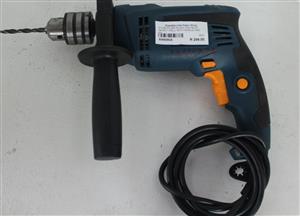 RYOBI BLACK AND BLUE IMPACT DRILL WITH HANDLE AND BIT S066083A