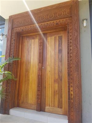 Zanzibar Style Doors and Frames