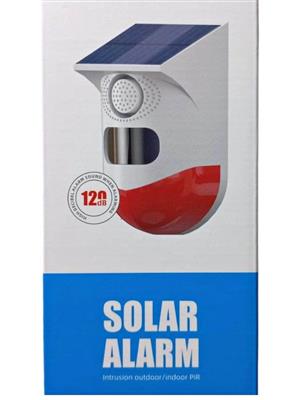  Solar alarms available on order