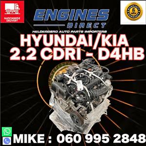 Import 2.2 CRDI Hyundai/kia D4HB Engine