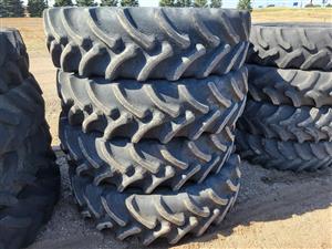 USED TRACTOR TIRES AND RIMS 