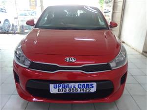 2019 KIA RIO 1.2 PETROL  MANUAL MAROON COLOR  SERVICE HISTORY 