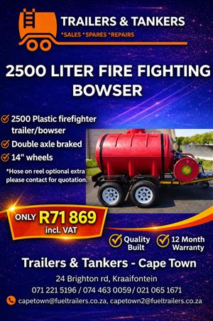  firefighting bowser