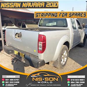 NISSAN NAVARA 2010 STRIPPING FOR SPARES