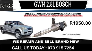 GWM 2.8L Diesel Injectors 