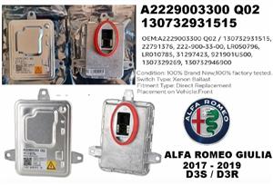 Alfa Giulia Headlight Xenon Ballast control module 