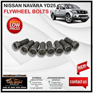 NISSAN NAVARA YD25 FLYWHEEL BOLTS