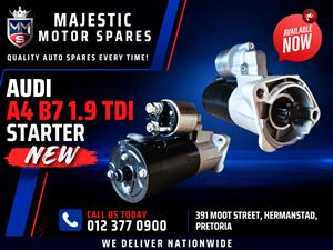 Audi A4 B7 1.9 TDI Starter for Sale – New