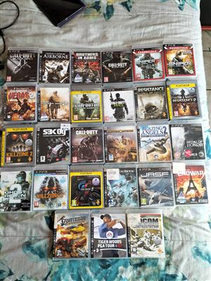 Ps3 and Ps2 with lots of games for sale 