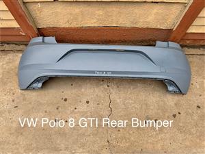VW Polo 8 GTI Rear Back Bumper