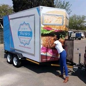 Bargain food kitchen mobile trailer
