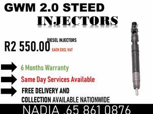 DIESEL INJECTORS FOR SALE FOR GWM 2.0 STEED