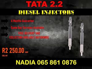 TATA 2.2 -DIESEL INJECTORS FOR SALE FULLY TESTED