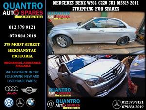 Mercedes Benz W204 C220 M6519 2011 