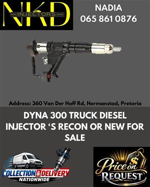TESTED DIESEL INJECTORS FOR SALE FOR DYNA 300
