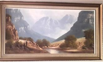 Original Hennie Coetzee painting
