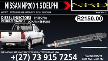 Nissan Np200 1.5L Diesel Injectors 