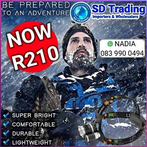 High Power Headlamp 3 x Cree T6