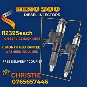 Hino 300 Diesel Injectors for sale